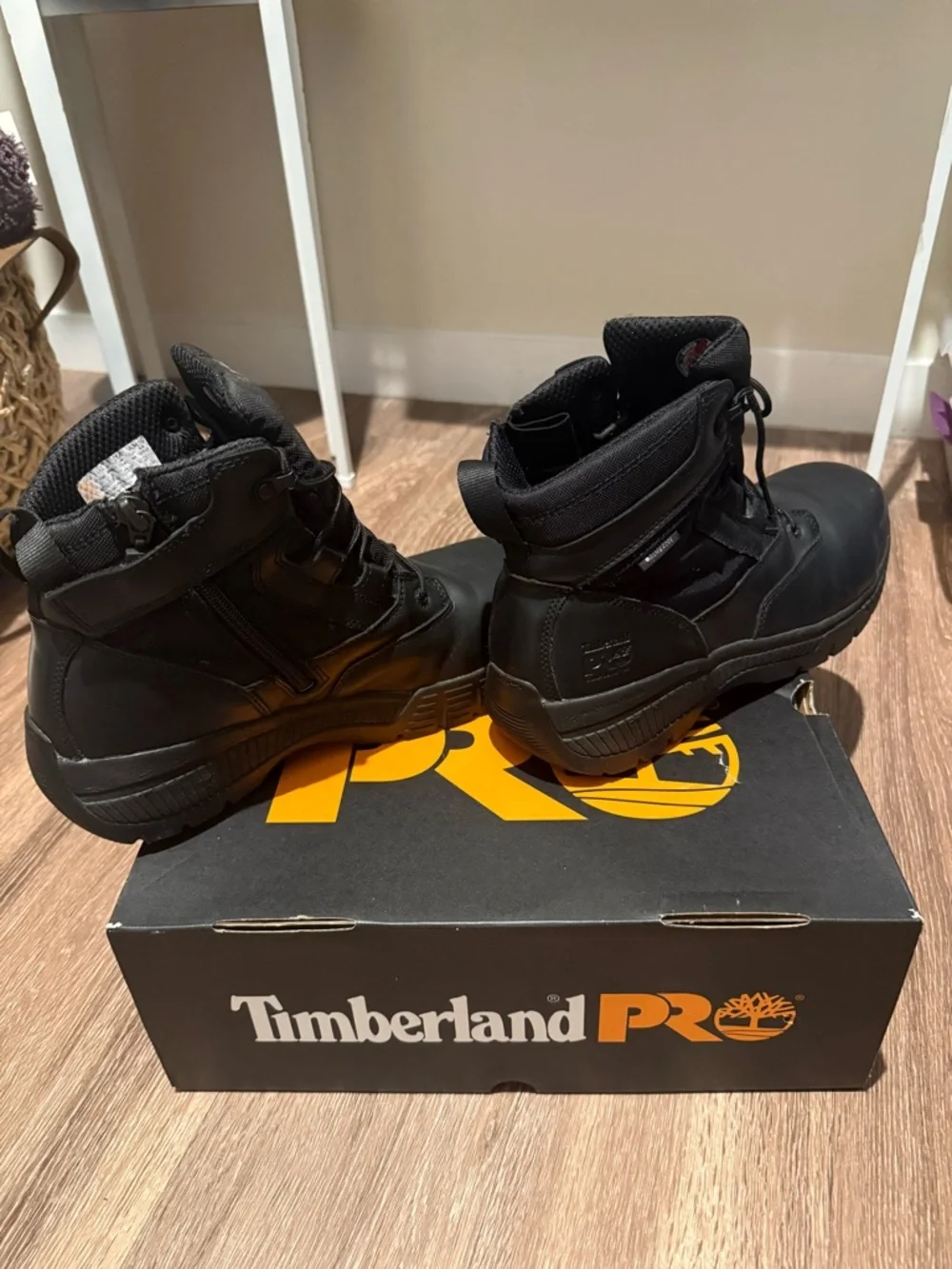 Timberland PRO Men's Black Waterproof Work Boots